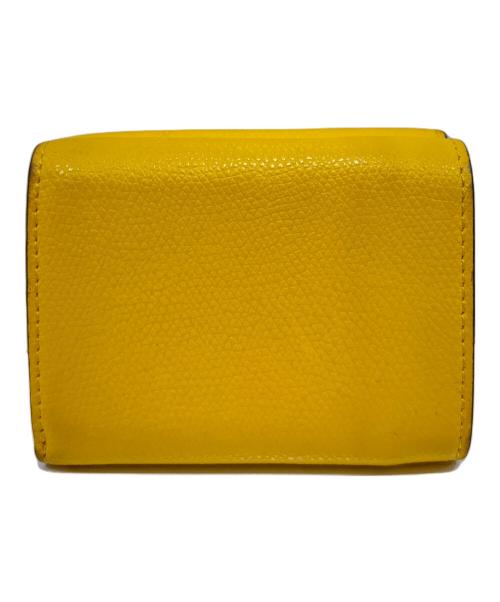 FENDI（フェンディ）FENDI (フェンディ) エフィズ トリフォールド コンパクトウォレット イエロー サイズ:コンパクト/三つ折りの古着・服飾アイテム