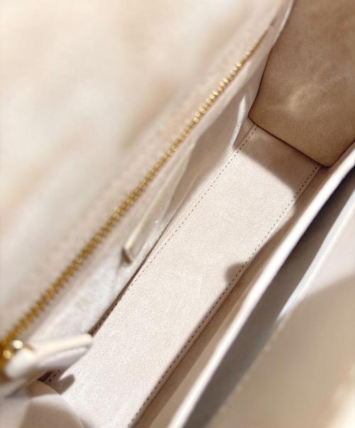 Christian Dior（クリスチャン ディオール）Christian Dior (クリスチャン ディオール) Lady Dior My ABCDior バッグ スモール/レディディオール スモール ベージュ サイズ:スモール/SMALLの古着・服飾アイテム