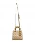 Christian Dior (クリスチャン ディオール) Lady Dior My ABCDior バッグ スモール/レディディオール スモール ベージュ サイズ:スモール/SMALL：500000円