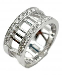 TIFFANY & Co.（ティファニー）の古着「Open Atlas Diamond Ring オープンアトラスダイヤリング」