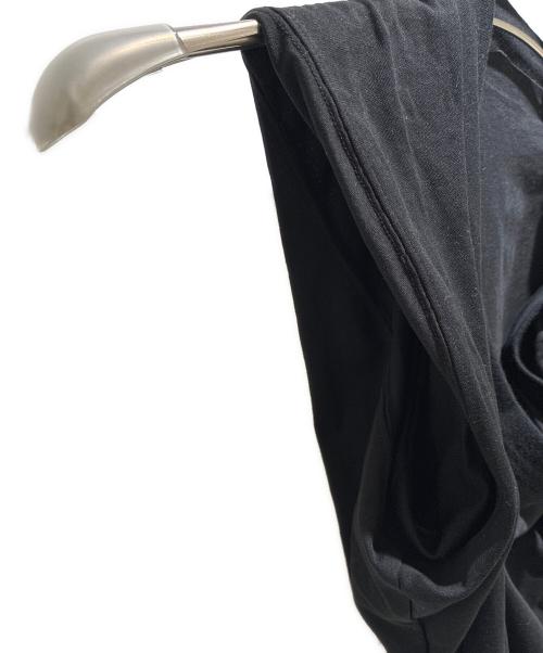 ALEXANDER WANG（アレキサンダー・ワン）ALEXANDER WANG (アレキサンダー・ワン) Asymmetrical Sleeveless Dress アシンメトリー スリーブレス ドレス ブラック サイズ:ｓの古着・服飾アイテム