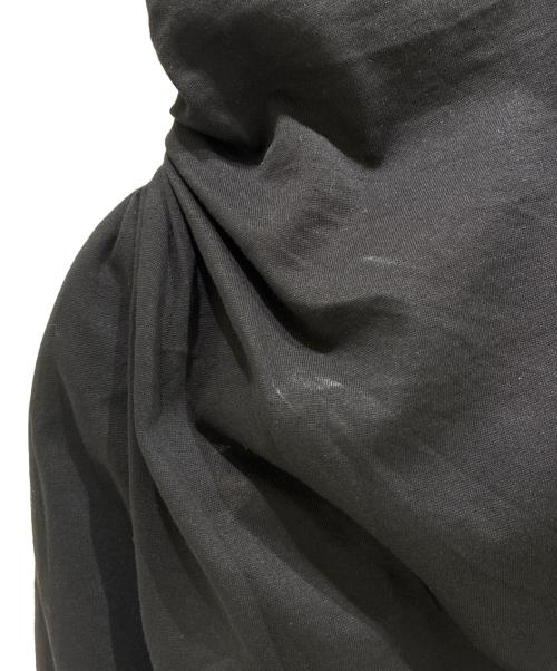 ALEXANDER WANG（アレキサンダー・ワン）ALEXANDER WANG (アレキサンダー・ワン) Asymmetrical Sleeveless Dress アシンメトリー スリーブレス ドレス ブラック サイズ:ｓの古着・服飾アイテム