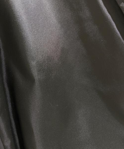 PRADA（プラダ）PRADA (プラダ) ナイロンジップロングコート ブラック サイズ:40の古着・服飾アイテム