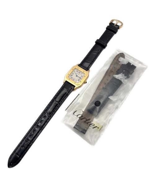 Cartier（カルティエ）Cartier (カルティエ) Santos-Dumont SM サントスデュモン SM Ref:W1505556 アイボリー文字盤 アイボリー文字盤 サイズ:SM/23mm/13.5~17.0cmの古着・服飾アイテム