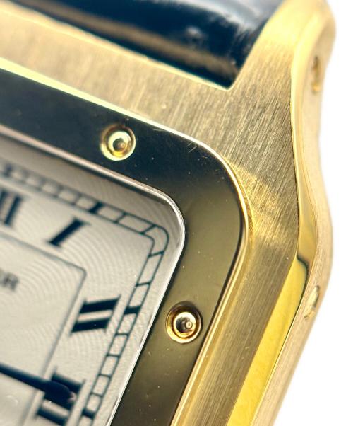 Cartier（カルティエ）Cartier (カルティエ) Santos-Dumont SM サントスデュモン SM Ref:W1505556 アイボリー文字盤 アイボリー文字盤 サイズ:SM/23mm/13.5~17.0cmの古着・服飾アイテム
