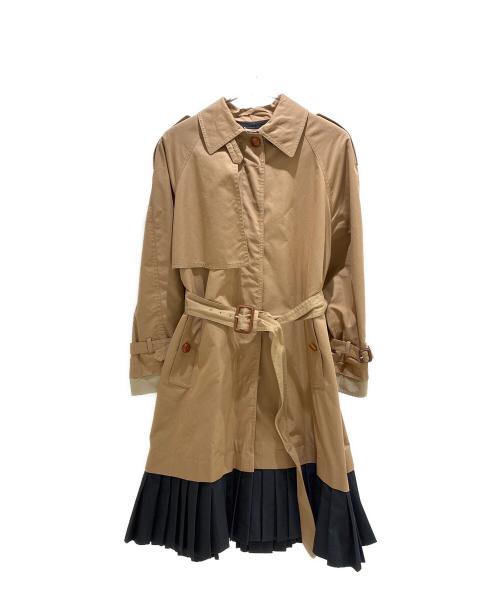 GUCCI（グッチ）GUCCI (グッチ) レイヤード ドッキングトレンチコート ベージュ サイズ:40の古着・服飾アイテム