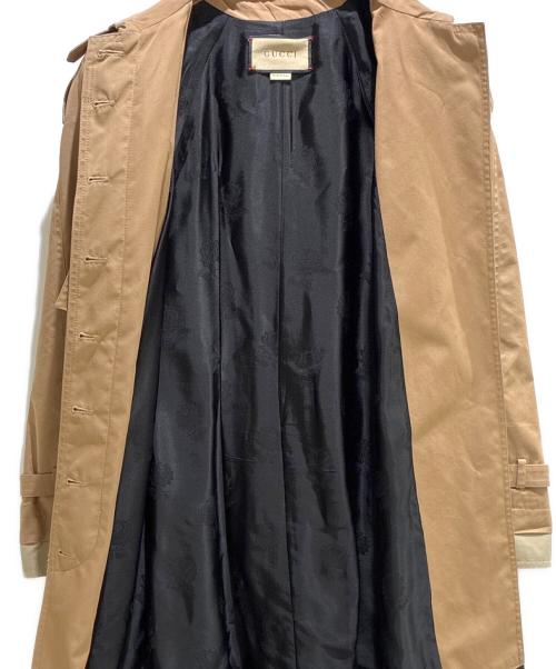 GUCCI（グッチ）GUCCI (グッチ) レイヤード ドッキングトレンチコート ベージュ サイズ:40の古着・服飾アイテム