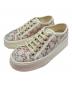 GUCCI（グッチ）の古着「GG-embellished lace-up sneakers/GG装飾 レースアップスニーカー」｜アイボリー