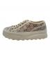 GUCCI (グッチ) GG-embellished lace-up sneakers/GG装飾 レースアップスニーカー アイボリー サイズ:38：50000円