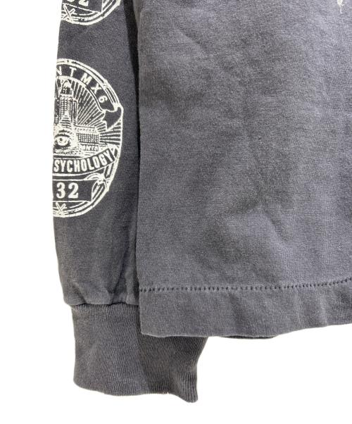 SAINT MICHAEL（セントマイケル）SAINT MICHAEL (セントマイケル) 25SS LS TEE / LOVE SAINT/ BLACK　SM-HR8-0000-033 グレー サイズ:Lの古着・服飾アイテム