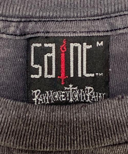 SAINT MICHAEL（セントマイケル）SAINT MICHAEL (セントマイケル) PTP SS TEE/STAY REAL グレー サイズ:Ｍの古着・服飾アイテム