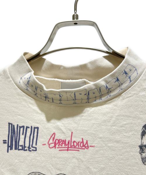 SAINT MICHAEL（セントマイケル）SAINT MICHAEL (セントマイケル) 24SS BR LS TEE / LA / WHITE SM-YS8-0000-C10  ホワイト サイズ:OSの古着・服飾アイテム