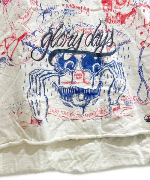 SAINT MICHAEL（セントマイケル）SAINT MICHAEL (セントマイケル) 24SS BR LS TEE / LA / WHITE SM-YS8-0000-C10  ホワイト サイズ:OSの古着・服飾アイテム