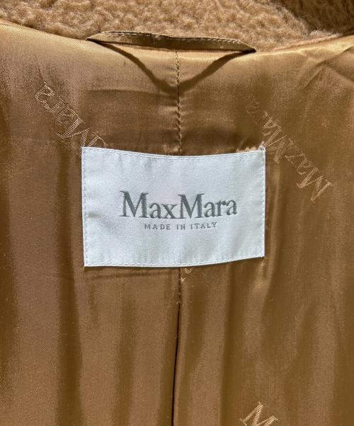 MaxMara（マックスマーラ）MaxMara (マックスマーラ) ティディベアロングコート キャメル(ブラウン系) サイズ:xsの古着・服飾アイテム