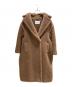 MaxMara（マックスマーラ）の古着「ティディベアロングコート」｜キャメル(ブラウン系)