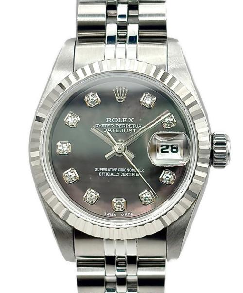 ROLEX（ロレックス）ROLEX (ロレックス) Datejust デイトジャスト Ref:69174NG ブラックシェル文字盤  ブラックシェル文字盤 サイズ:26mm/17cmの古着・服飾アイテム
