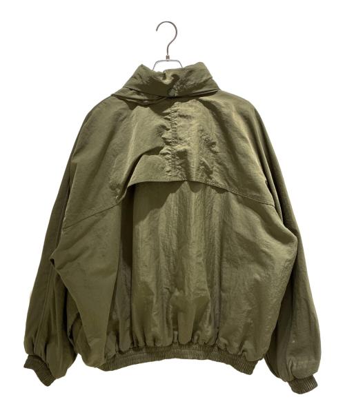REEBOK（リーボック）REEBOK (リーボック) Hed Mayner (ヘド メイナー) Hooded Nylon Zip-Up Jacket Olive フーデッド ナイロン ジップアップ ジャケット /RMBE001C99FAB オリーブ サイズ:Sの古着・服飾アイテム