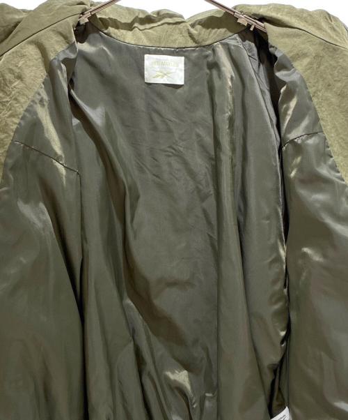 REEBOK（リーボック）REEBOK (リーボック) Hed Mayner (ヘド メイナー) Hooded Nylon Zip-Up Jacket Olive フーデッド ナイロン ジップアップ ジャケット /RMBE001C99FAB オリーブ サイズ:Sの古着・服飾アイテム