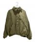 REEBOK（リーボック）の古着「Hooded Nylon Zip-Up Jacket Olive フーデッド ナイロン ジップアップ ジャケット /RMBE001C99FAB」｜オリーブ