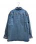 Hed Mayner (ヘド メイナー) HED MAYNER 24SS BLUE INDIGO FADED HEAVY DENIM OVER SHIRT フェイデッドヘビーデニムシャツ ブルー サイズ:Ｍ 未使用品：35000円