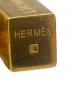 中古・古着 HERMES (エルメス) L'HOMME Peut EMBELLIR LA TERRE/テラカデナチャーム ゴールド：40000円