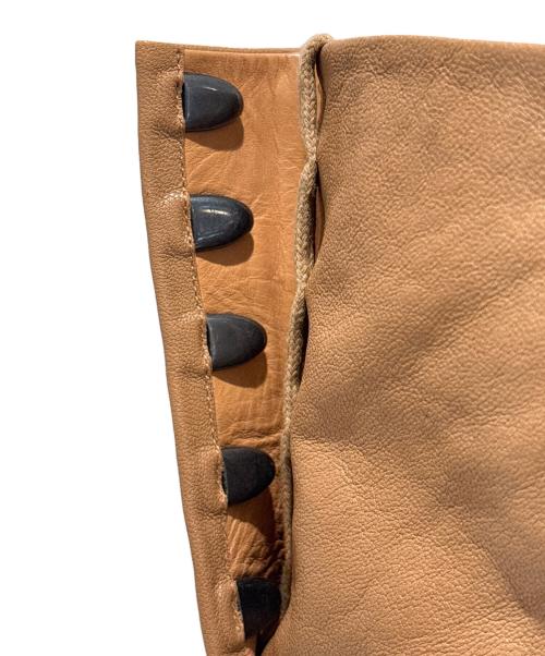 Maison Margiela（メゾンマルジェラ）Maison Margiela (メゾンマルジェラ) タビブーツ ベージュ サイズ:38の古着・服飾アイテム