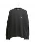 BALENCIAGA（バレンシアガ）の古着「Garde-Robe Logo Knit ガルドローブ ロゴ ニット /818987 T1714」｜ブラック