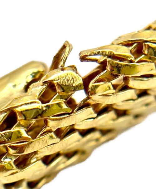 NO BRAND（ノーブランド）NO BRAND (ノーブランド) Chain Choker Necklace チェーンチョーカーネックレス/K18YGの古着・服飾アイテム