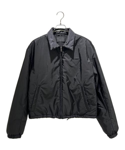 PRADA（プラダ）PRADA (プラダ) Re-Nylonブルゾンジャケット SGC905_1WQ8_F0002_S_OOO ブラック サイズ:Sの古着・服飾アイテム