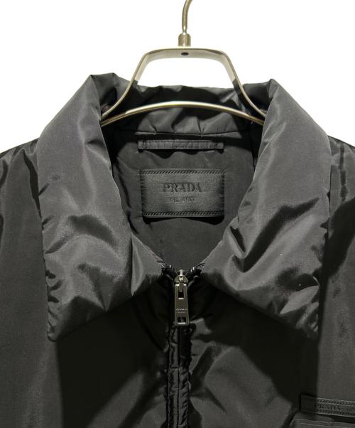 PRADA（プラダ）PRADA (プラダ) Re-Nylonブルゾンジャケット SGC905_1WQ8_F0002_S_OOO ブラック サイズ:Sの古着・服飾アイテム
