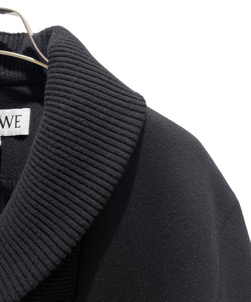LOEWE（ロエベ）LOEWE (ロエベ) アナグラムポケット ウールコート H526Y01WCI ブラック サイズ:44の古着・服飾アイテム