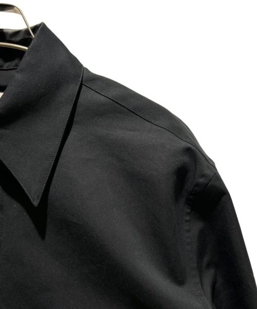 JIL SANDER（ジルサンダー）JIL SANDER (ジルサンダー) 比翼シャツ J22DL0298 J45266 ブラック サイズ:39の古着・服飾アイテム