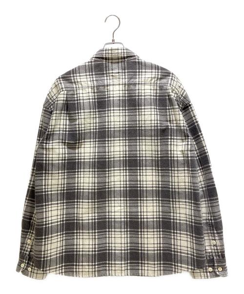 VISVIM（ビズビム）VISVIM (ビズビム) PIONEER CHECK L/S 0124205011012 グレー×ホワイト サイズ:4 未使用品の古着・服飾アイテム