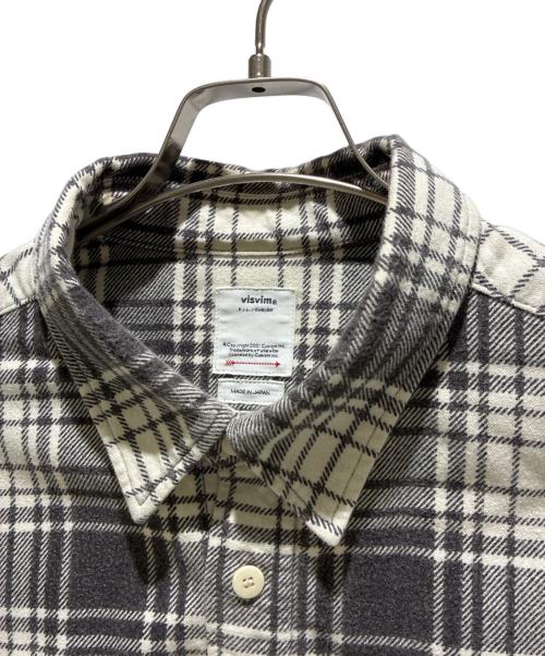 VISVIM（ビズビム）VISVIM (ビズビム) PIONEER CHECK L/S 0124205011012 グレー×ホワイト サイズ:4 未使用品の古着・服飾アイテム