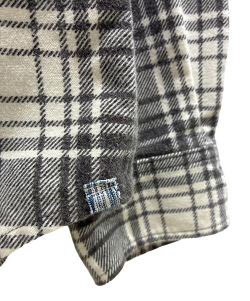 VISVIM（ビズビム）VISVIM (ビズビム) PIONEER CHECK L/S 0124205011012 グレー×ホワイト サイズ:4 未使用品の古着・服飾アイテム