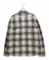VISVIM (ビズビム) PIONEER CHECK L/S 0124205011012 グレー×ホワイト サイズ:4 未使用品：70000円