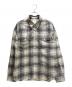 VISVIM（ビズビム）の古着「PIONEER CHECK L/S 0124205011012」｜グレー×ホワイト