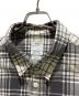 中古・古着 VISVIM (ビズビム) PIONEER CHECK L/S 0124205011012 グレー×ホワイト サイズ:4 未使用品：70000円