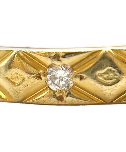 CHANEL（シャネル）CHANEL (シャネル) Coco Crush Matelassé Full Eternity Ring with 10 Diamonds ココクラッシュ マトラッセ 10Pダイヤ フルエタニティリング サイズ:50/10号の古着・服飾アイテム