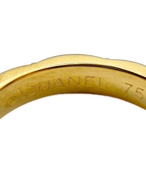 CHANEL（シャネル）CHANEL (シャネル) Coco Crush Matelassé Full Eternity Ring with 10 Diamonds ココクラッシュ マトラッセ 10Pダイヤ フルエタニティリング サイズ:50/10号の古着・服飾アイテム