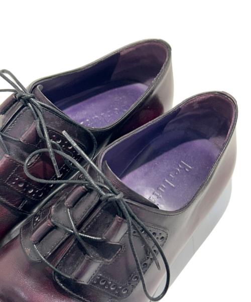 Berluti（ベルルッティ）Berluti (ベルルッティ) パティーヌレザーダービーシューズ ボルドー サイズ:8 1/2の古着・服飾アイテム