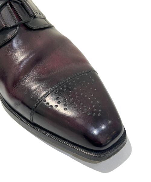 Berluti（ベルルッティ）Berluti (ベルルッティ) パティーヌレザーダービーシューズ ボルドー サイズ:8 1/2の古着・服飾アイテム