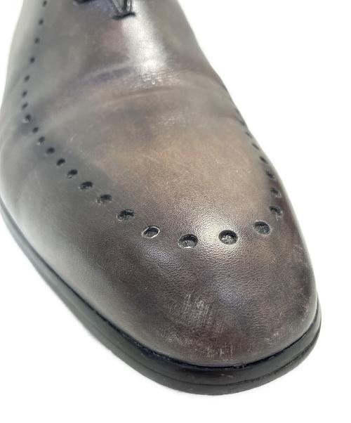 Berluti（ベルルッティ）Berluti (ベルルッティ) パンチング ホールカット シューズ/Perforated Wholecut Oxford Leather Shoes ブラウン サイズ:9の古着・服飾アイテム