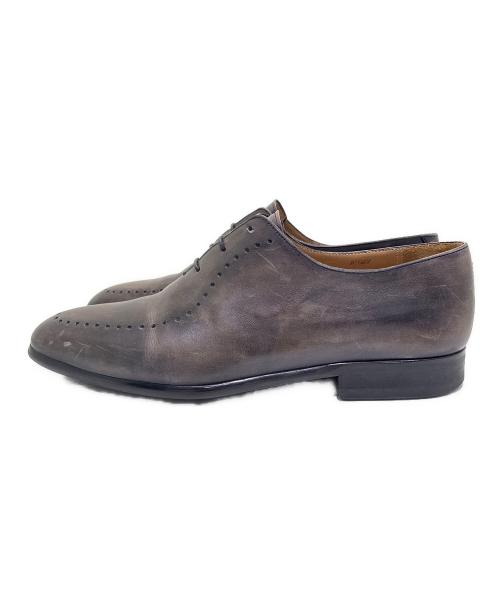 Berluti（ベルルッティ）Berluti (ベルルッティ) パンチング ホールカット シューズ/Perforated Wholecut Oxford Leather Shoes ブラウン サイズ:9の古着・服飾アイテム