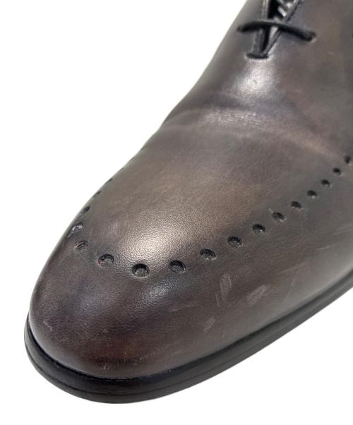 Berluti（ベルルッティ）Berluti (ベルルッティ) パンチング ホールカット シューズ/Perforated Wholecut Oxford Leather Shoes ブラウン サイズ:9の古着・服飾アイテム