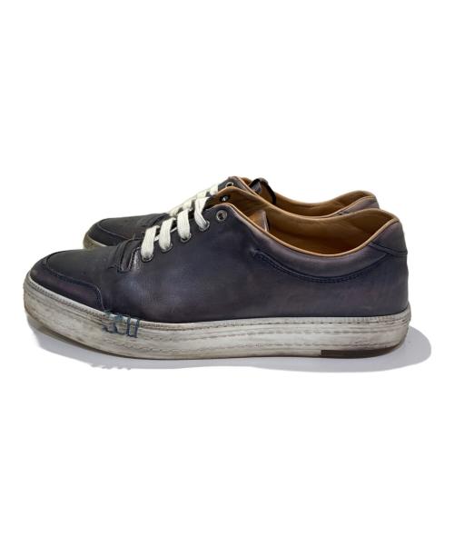 Berluti（ベルルッティ）Berluti (ベルルッティ) プレタイムレザースニーカー/Playtime Sneakers ネイビー サイズ:8 1/2の古着・服飾アイテム