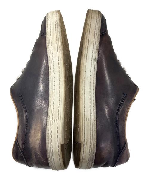 Berluti（ベルルッティ）Berluti (ベルルッティ) プレタイムレザースニーカー/Playtime Sneakers ネイビー サイズ:8 1/2の古着・服飾アイテム