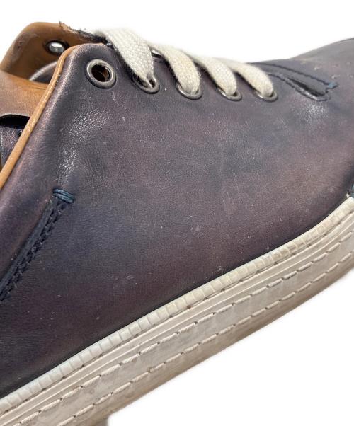 Berluti（ベルルッティ）Berluti (ベルルッティ) プレタイムレザースニーカー/Playtime Sneakers ネイビー サイズ:8 1/2の古着・服飾アイテム