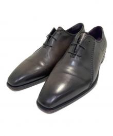 Berluti（ベルルッティ）の古着「アレッサンドロ スカーズ パティーヌ デムジュール カリグラフィー レザー シューズ/Alessandro Scars Patina Demesure Calligraphy Leather Shoes」｜ブラック