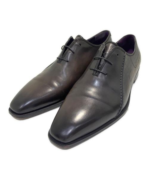 Berluti（ベルルッティ）Berluti アレッサンドロ スカーズ パティーヌ デムジュール カリグラフィー レザー シューズ/Alessandro Scars Patina Demesure Calligraphy Leather Shoes サイズ:8 1/2の古着・服飾アイテム